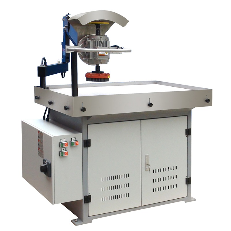 SD-H Flexible manual swing arm deburring and edge rounding machine with vacuum table