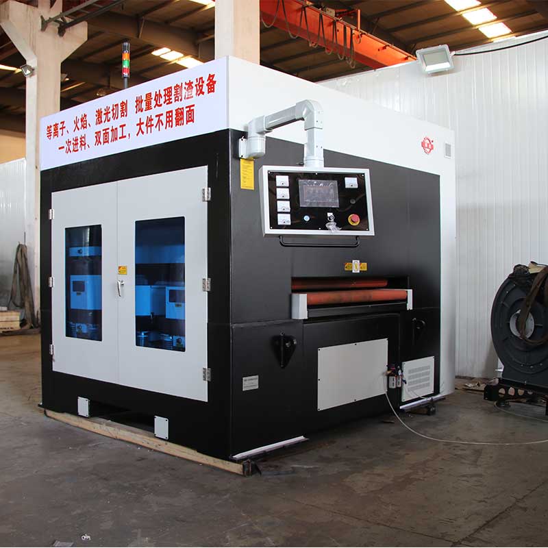 SG1300-3TB+B Excellent deslagging and edge rouding machine for plasma-oxy-fuel-cutting etc
